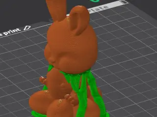 Easter Bunny Figurine