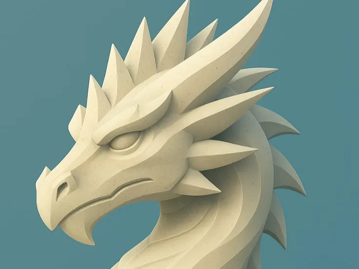 BUSTO DRAGON - HORSE FOR CHESS