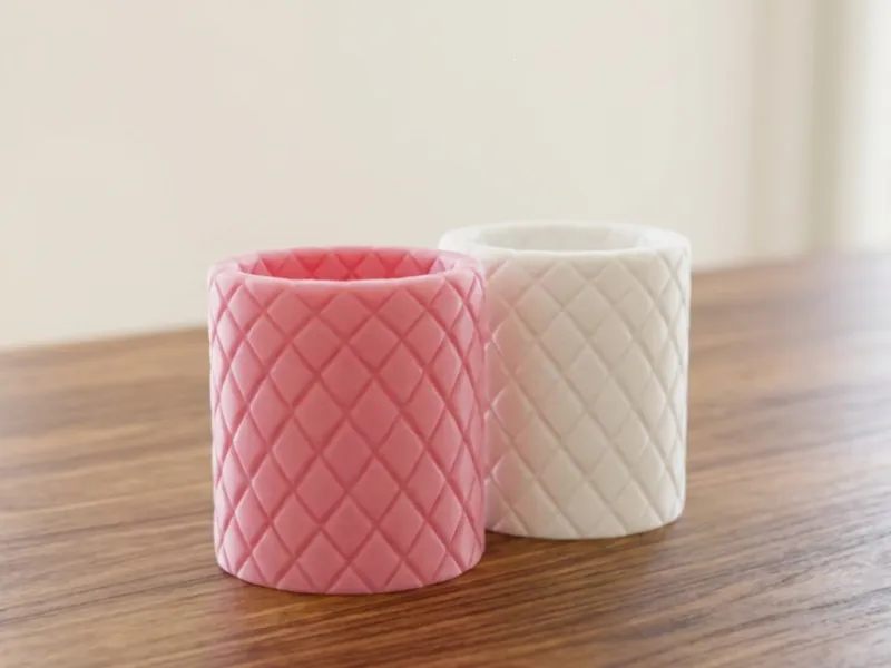 Diamond Weave Pen Holder