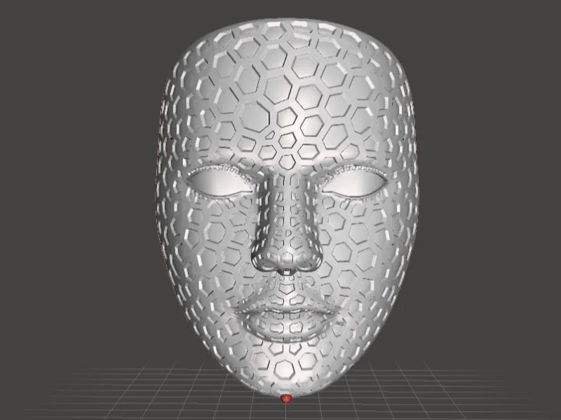 VorMask V1 Human Face Mask With Pattern