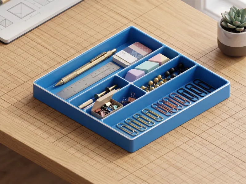 Elegante bandeja organizadora / Bandeja modular