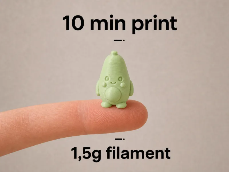 Mini Avocado Buddy – Fast Print