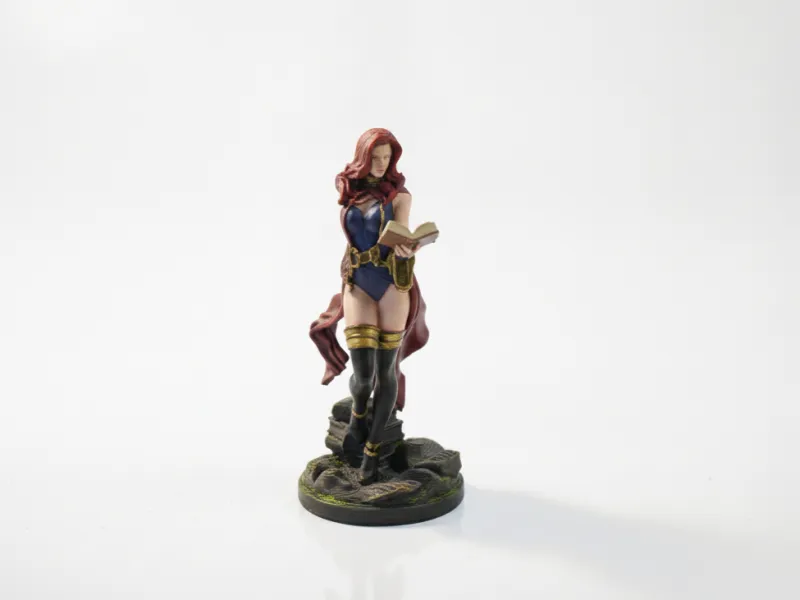 Spellcaster Figurine Fantasy Character 3D Printable