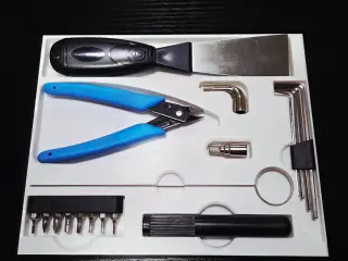 K1 MAX D3P Riser custom drawer inserts
