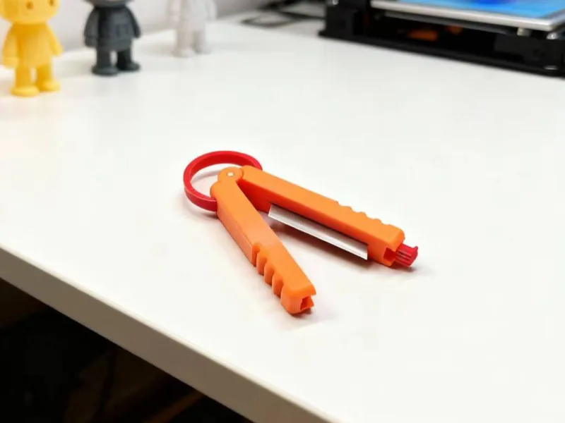 3D Printing Filament Safety Scissors - Craft Knife Blade