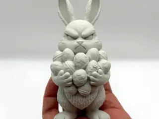 Grumpy Easter Bunny