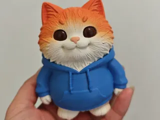 Chubby Cat Character