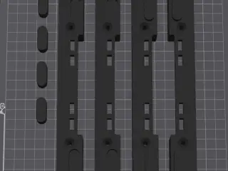 Qbrick Worktop Adapter for Qbrick System TWO / Pro M.FL