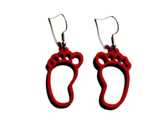 Tiny Footsteps - Earrings