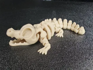 Articulated Skeleton Crocodile