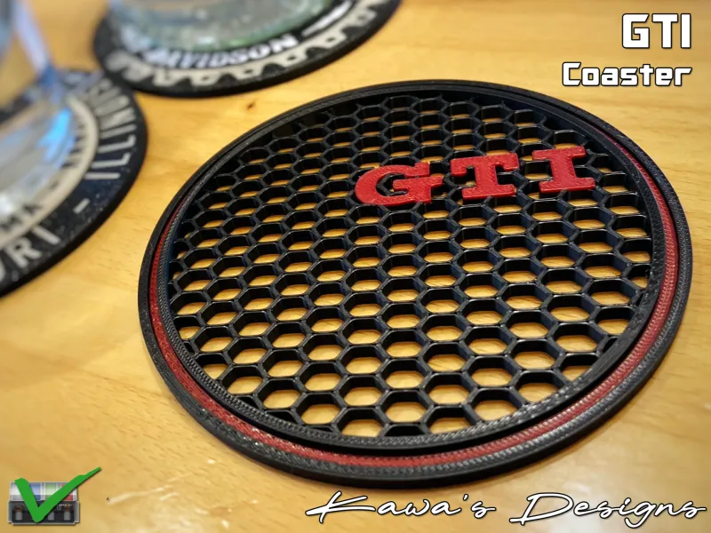 Posavasos VW GTI