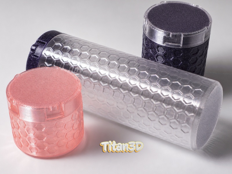 Hex Pattern Storage Container