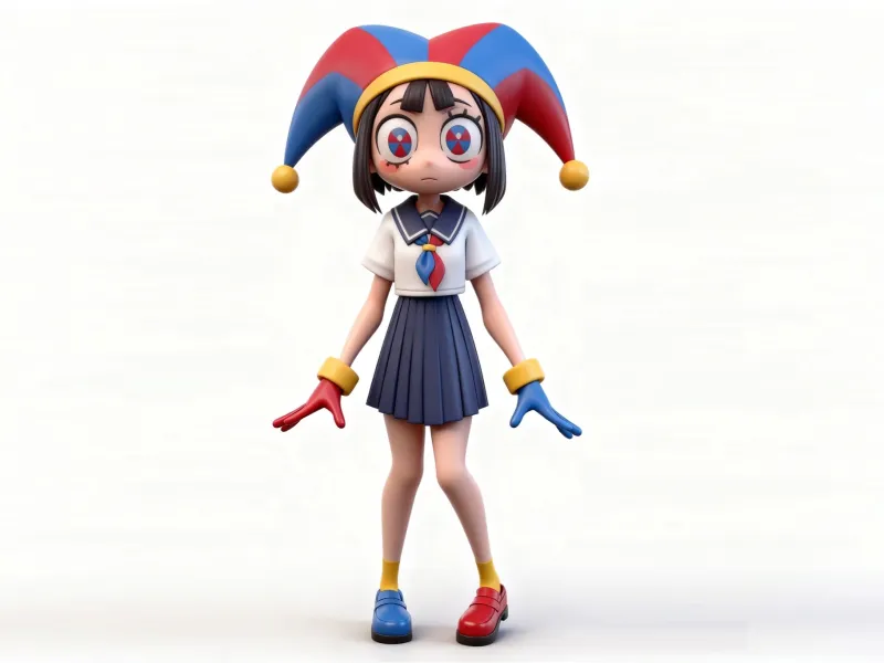 Pomni version anime (The amazing digital circus)