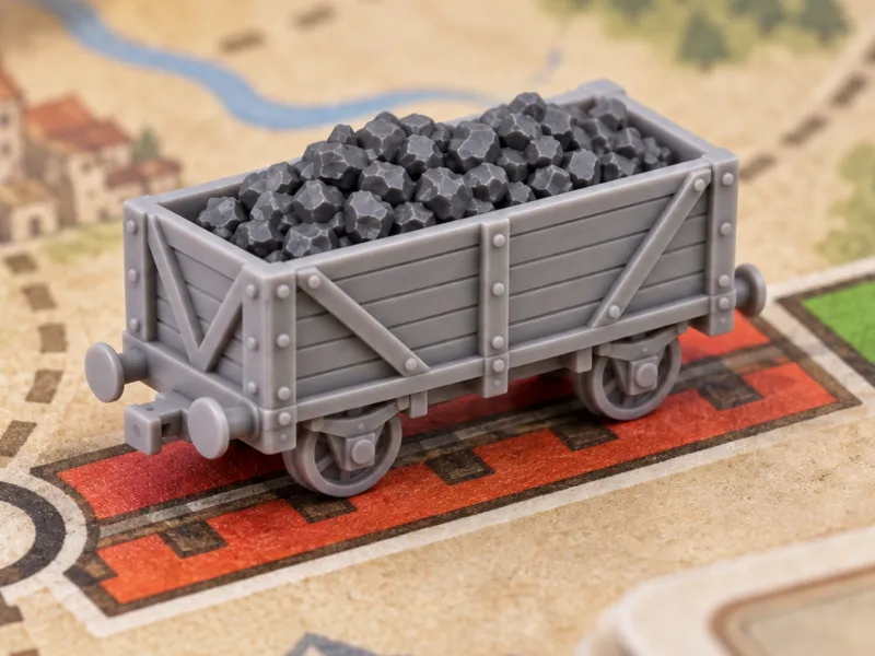 aventuriers du rail alternative pion : wagon charbon