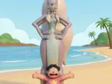 Steven Universe and Opal-0