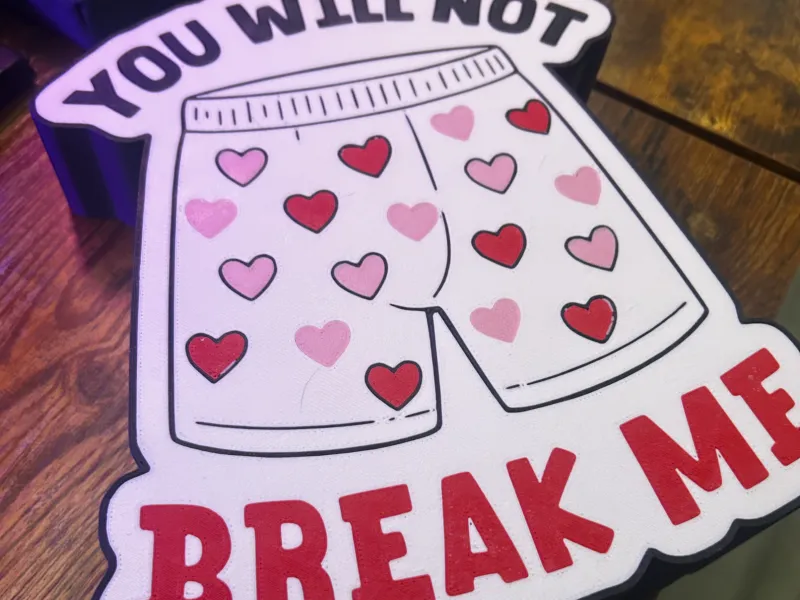 You Will Not Break Me DCC