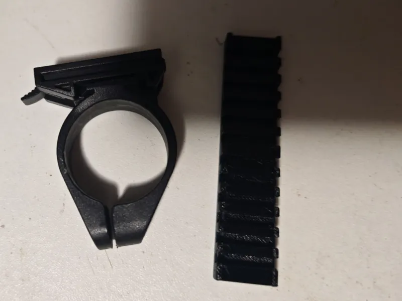 Redutor de Suporte de Guidão em TPU / Espaçador de Borracha para Luz de Bicicleta