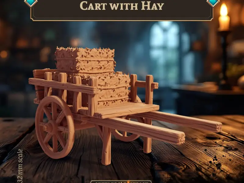 Cart with Hay