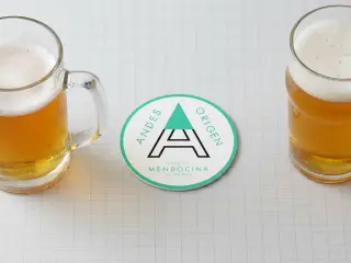 Andes Origen IPA Coaster - Apoyavasos
