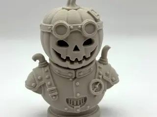 Steampunk Pumpkin Bust