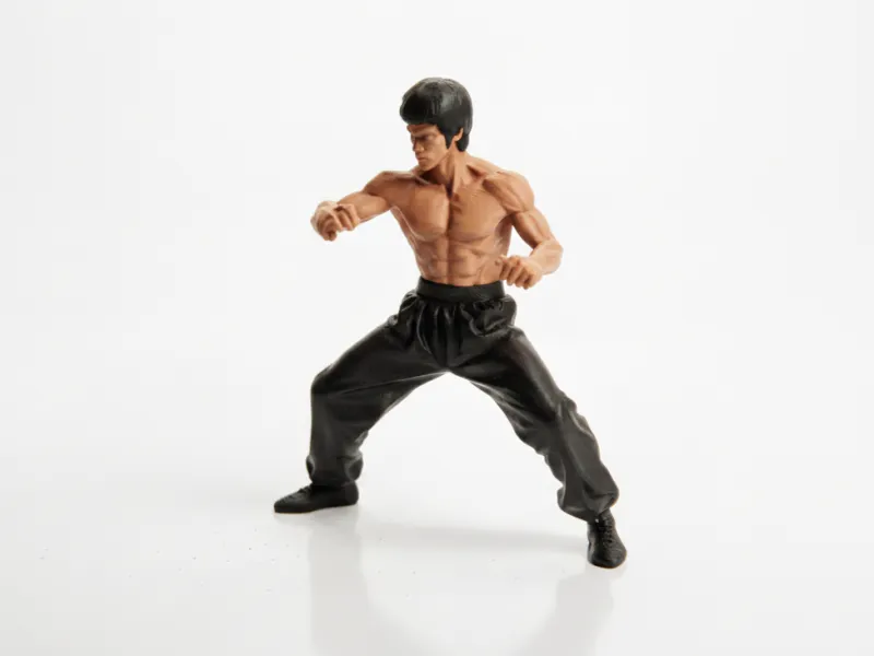 Bruce Lee Figurine Movies & TV Collectible 3D Printable