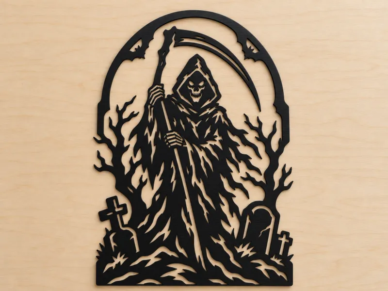 Arte de pared de la parca para decoración del hogar