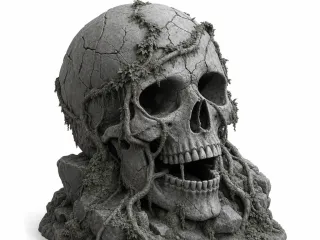 Skull ruin