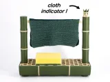 Kitchen Sink Organizer with Dishcloth Indicator Buddy-0