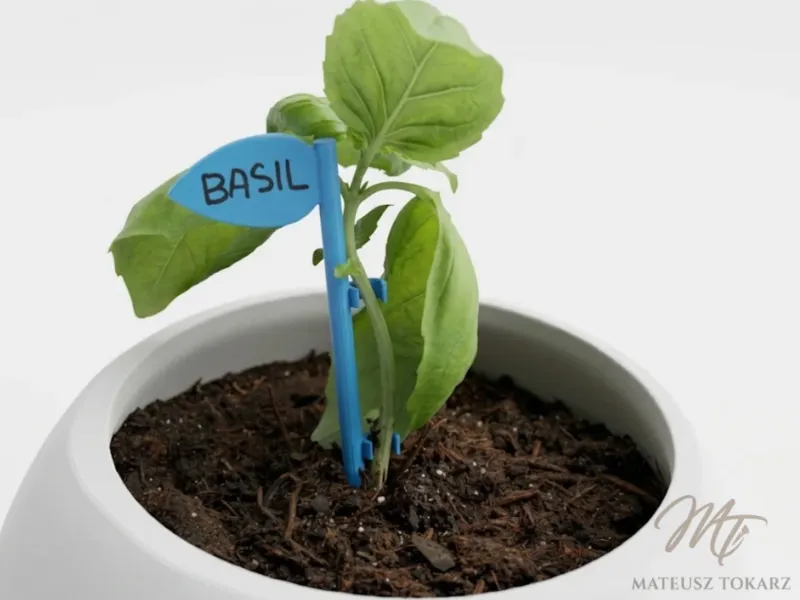 Suporte para Plantas | Etiqueta e Presilhas