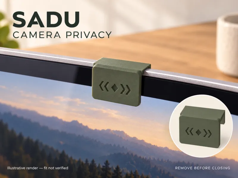 Sadu Camera Privacy Shield - Saudi PLA Cover V3