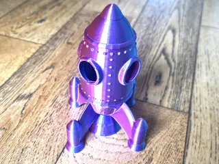 Easy Print Giant Rocky Big Rocket Ship Spaceship Starship