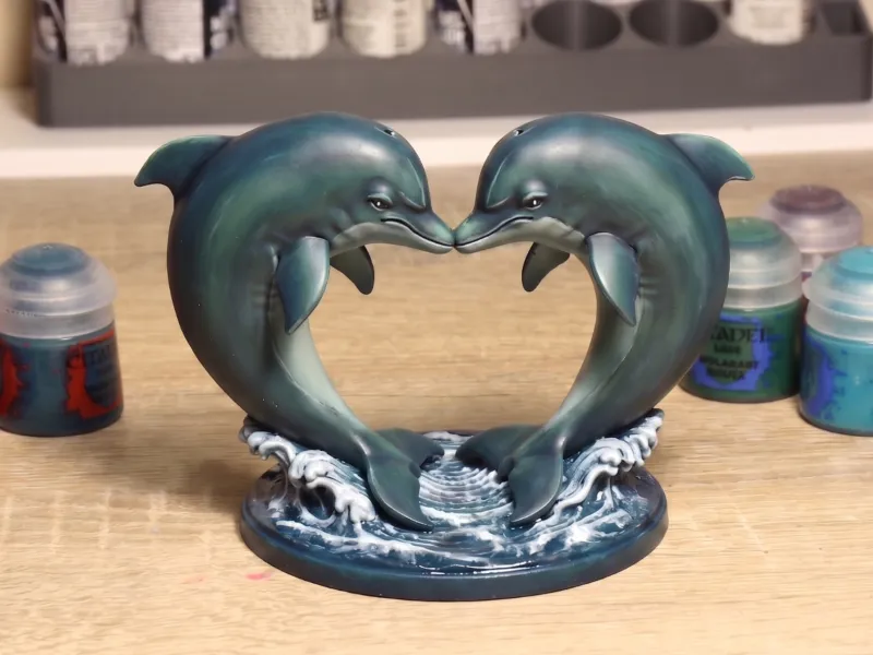 Dolphin figure