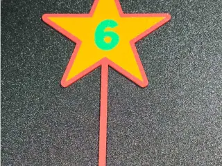Star Cake Decoration N6