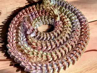 Articulated long dragon