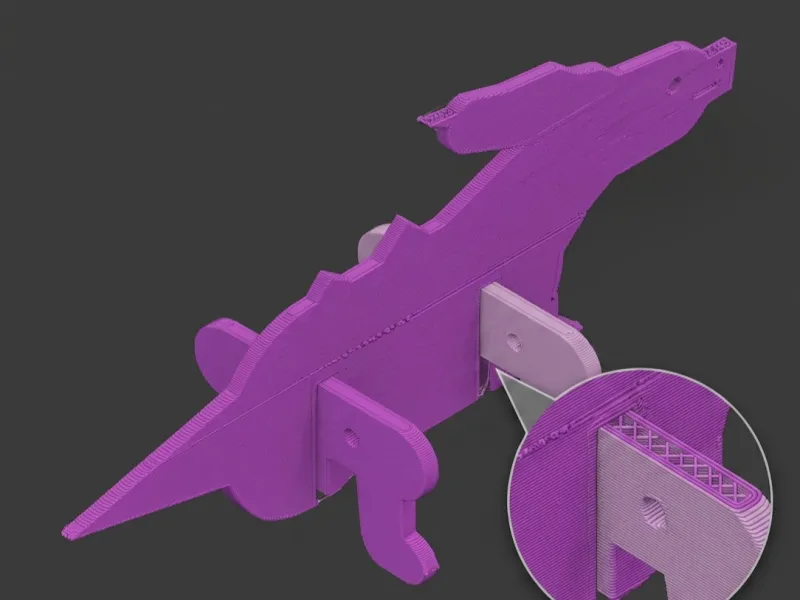 Free Model Parasaurolophus KitCard