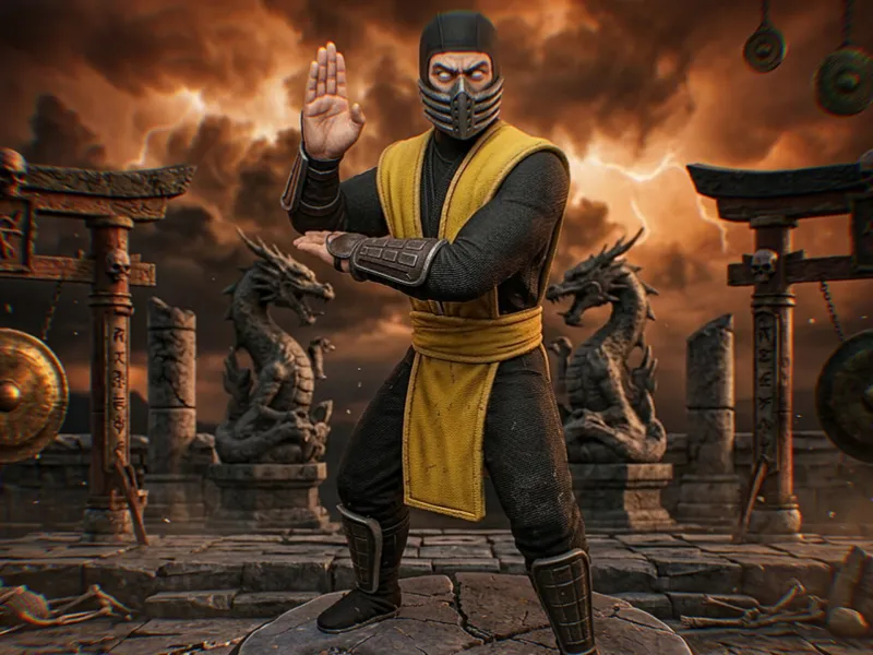SCORPION - MORTAL KOMBAT.