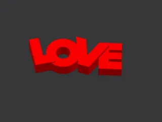 LOVE SIGN (PRINT AND PAINT)