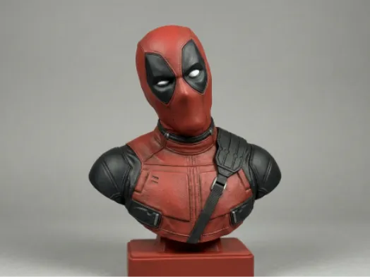 busto do deadpool 10 cm