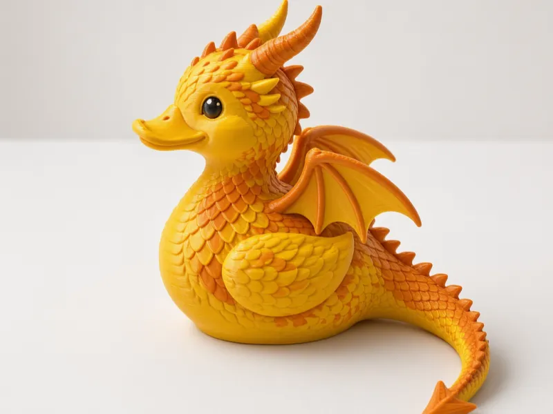 High‑Detail Dragon Model – Easy Print, No Supports Required