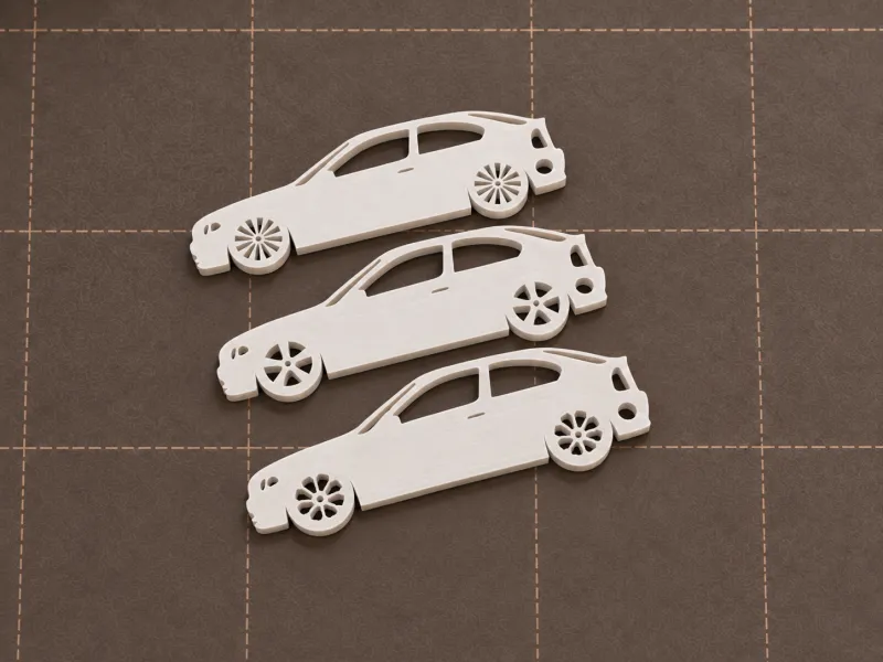 Rodas de chaveiro BMW E46 Compact