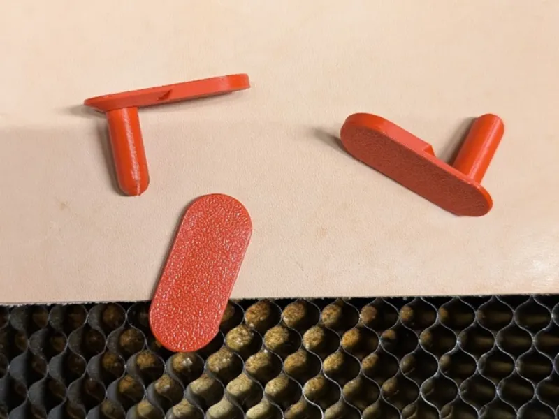 Laser cutter/engraver Honeycomb Hold Down Pins v2