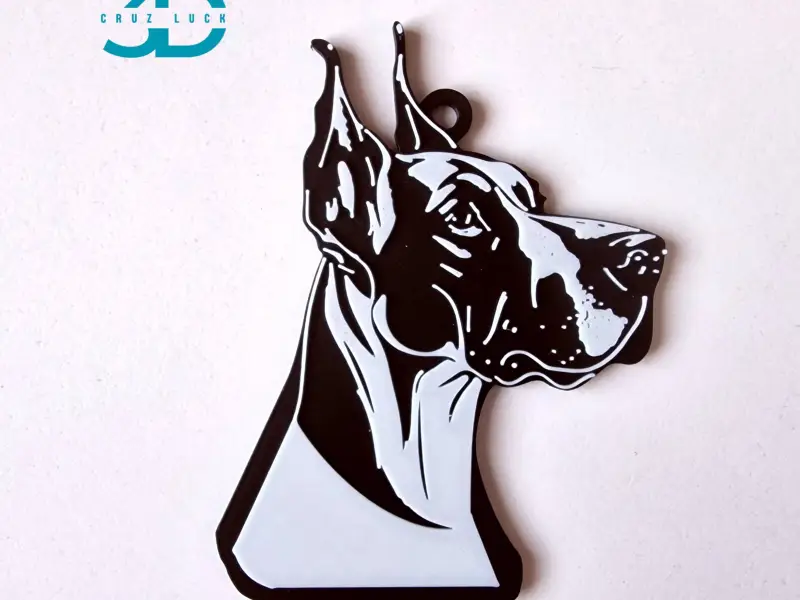 Porte-clés Dogue Allemand