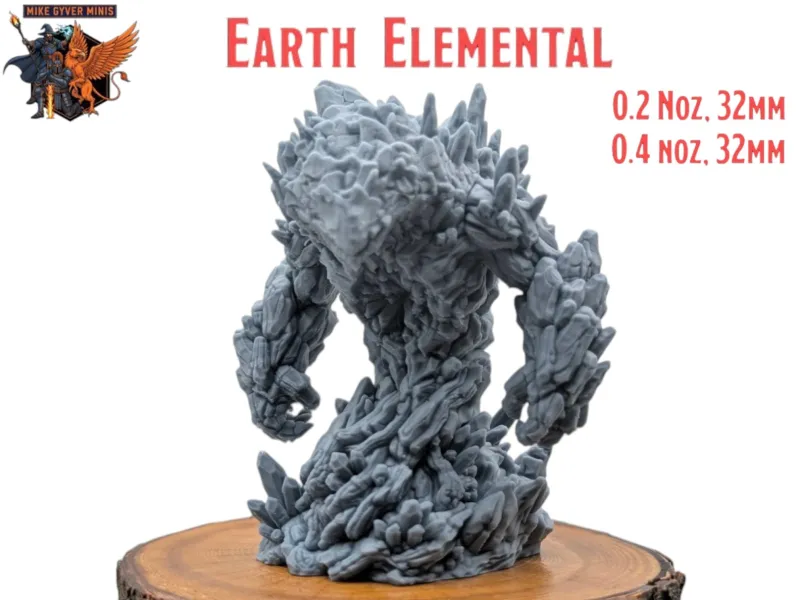 Earth Elemental - MGM Print-Ready Mini