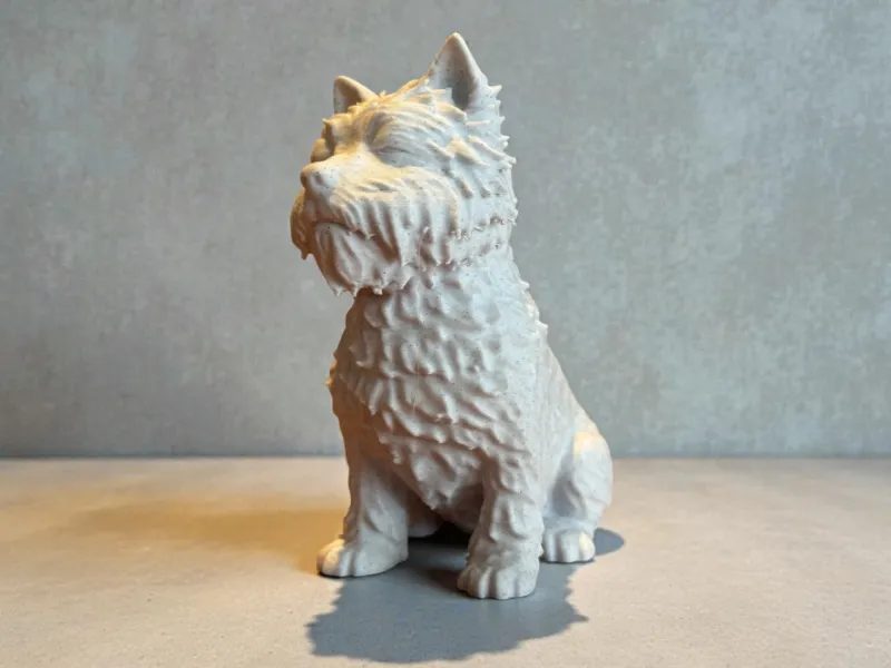 Calm Companion Sculpturale Cairn Terrier of Westie
