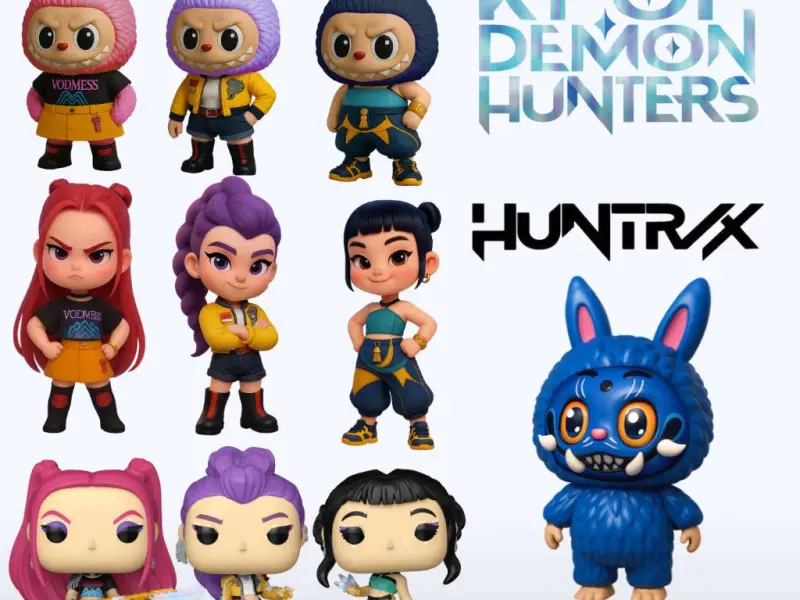 Pack Huntrix - kpop demon hunters