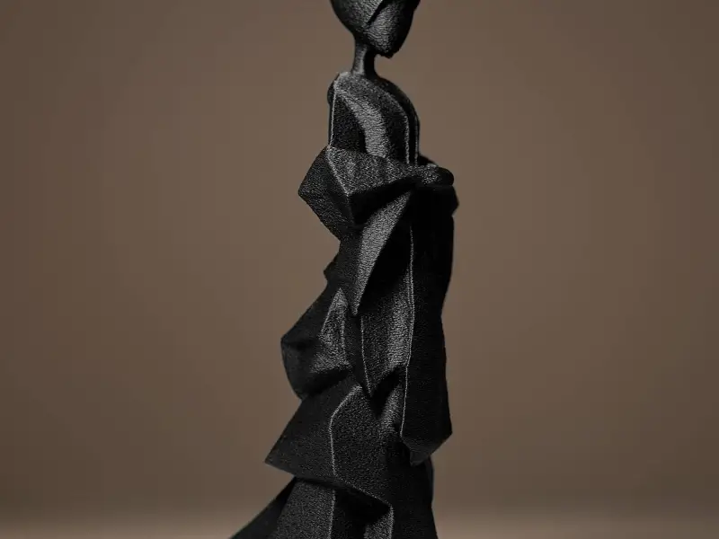 Geisha Decor Statue