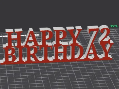 Happy Birthday 72
