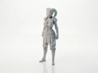 Aayla Secura Figurine Star Wars 3D Printable