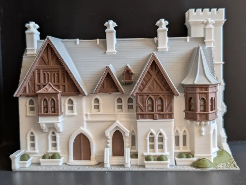 Medieval Noble Residence miniature