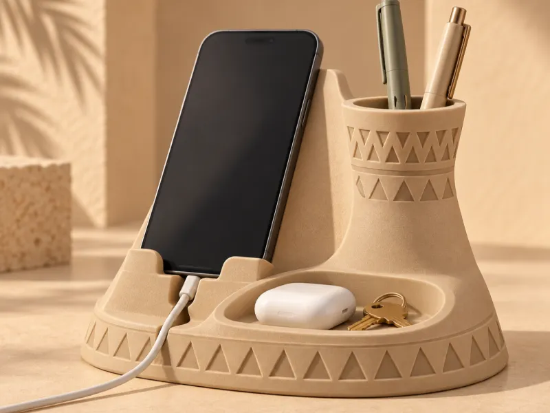 Dallah Desk Dock – Saudi Coffee Heritage Organizer